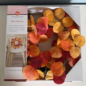 Huntington Home Autumn Leaf Mini Wreath
